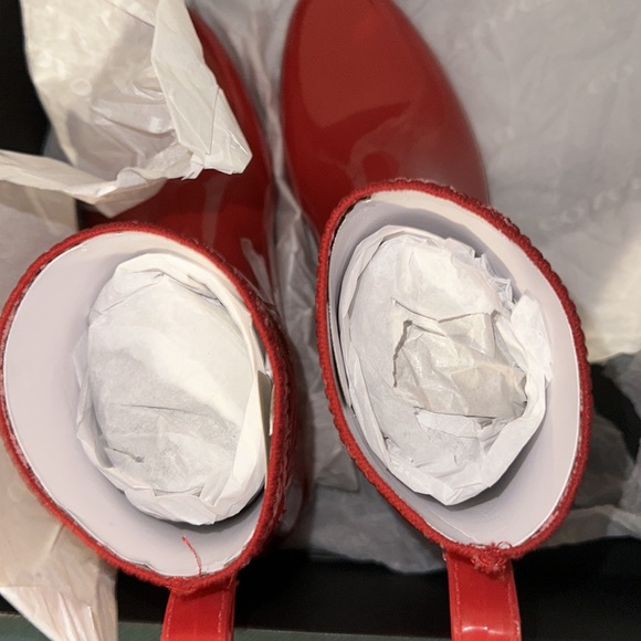 NWB COACH CANDY APPLE BOOTS - Picture 11 of 11